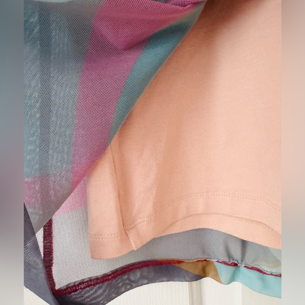 Anthropologie Multicolor Abstract Print Midi Dress - Picture 12 of 15
